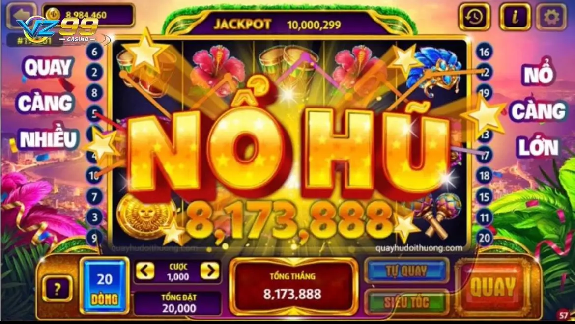 Giới thiệu về sảnh game nổ hũ VZ99